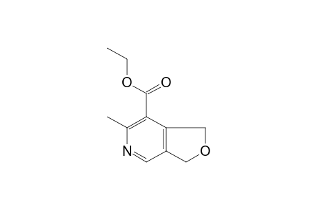 1,3-dihydro-6-methylfuro[3,4-c]pyridine-7-carboxylic acid, ethyl ester
