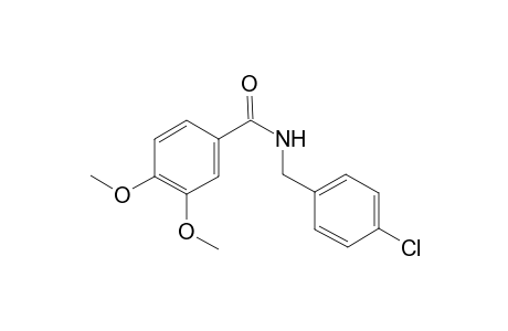 N-(4-Chlorobenzyl)-3,4-dimethoxybenzamide