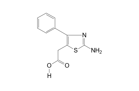 2-amino-4-phenyl-5-thiazoleacetic acid