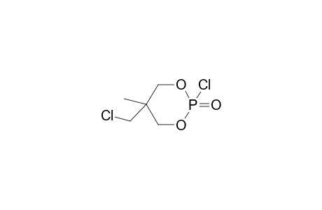 trans-2-chloro-5-methyl-1,3,2-dioxaphosphorinane-r-5-methyl chloride 2-oxide