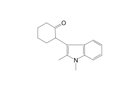 2-(1,2-DIMETHYLINDOL-3-YL)CYCLOHEXANONE
