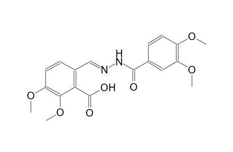 6-{(E)-[(3,4-dimethoxybenzoyl)hydrazono]methyl}-2,3-dimethoxybenzoic acid