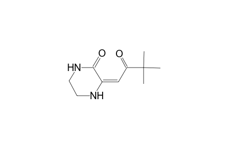 2-piperazinone, 3-(3,3-dimethyl-2-oxobutylidene)-, (3E)-