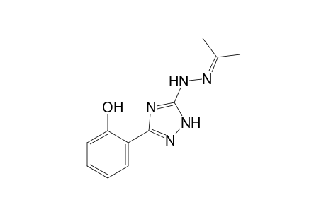 o-[5-(isopropylidinehydrazino)-s-triazol-3-yl]phenol