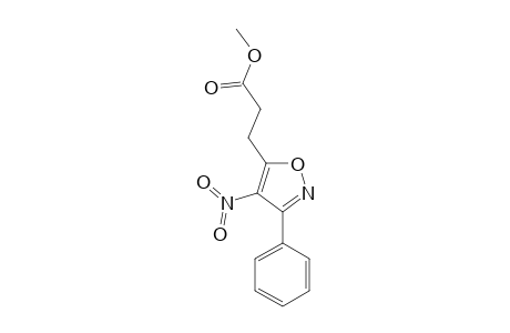 METHYL-3-(3-PHENYL-4-NITROISOXAZOL-5-YL)-PROPIONATE