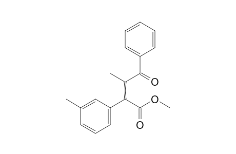 methyl 3-methyl-2-(m-tolyl)-4-oxo-4-phenyl-but-2-enoate