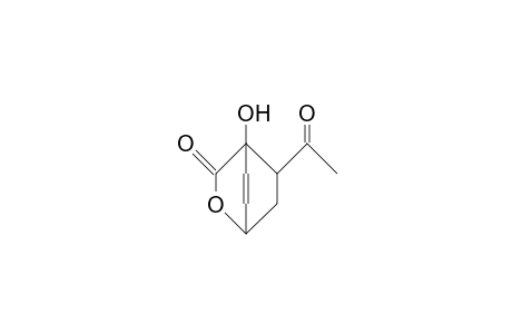 8-ACETYL-4-HYDROXY-2-OXABICYCLO[2.2.2]OCT-5-EN-3-ONE