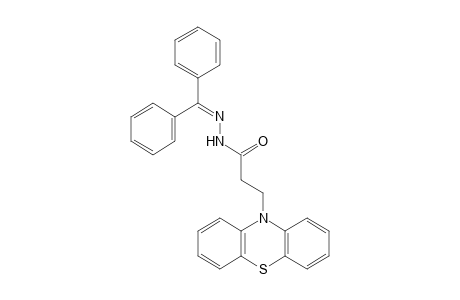 10-PHENOTHIAZINEPROPIONIC ACID, (DIPHENYLMETHYLENE)HYDRAZIDE