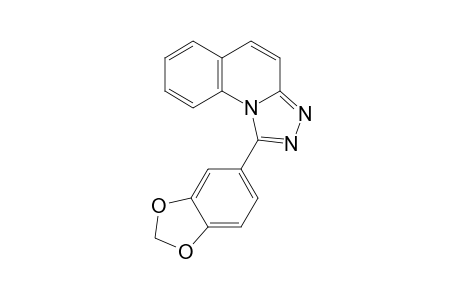 1-(1,3-Benzodioxol-5-yl)[1,2,4]triazolo[4,3-a]quinoline