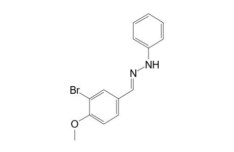 3-bromo-p-anisaldehyde, phenylhydrazone