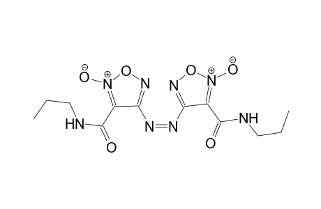 4-((Z)-{5-oxido-4-[(propylamino)carbonyl]-1,2,5-oxadiazol-3-yl}diazenyl)-N-propyl-1,2,5-oxadiazole-3-carboxamide 2-oxide