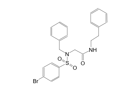 acetamide, 2-[[(4-bromophenyl)sulfonyl](phenylmethyl)amino]-N-(2-phenylethyl)-