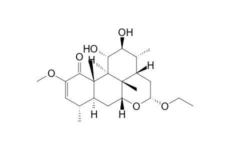 16.beta.-O-ethyl nigakihemiacetal C