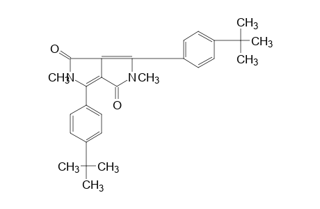 3,6-bis(p-tert-butylphenyl)-2,5-dimethylpyrrolo[3,4-c]pyrrole-1,4(2H,5H)-dione