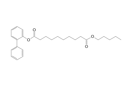 Sebacic acid, pentyl 2-phenylphenyl ester