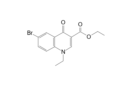 6-Bromo-1-ethyl-4-oxo-1,4-dihydro-quinoline-3-carboxylic acid ethyl ester