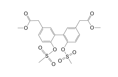 2,2'-Bismethansulfonyloxy)-5,5'-bis(methoxycarbonylmethyl)biphenyl