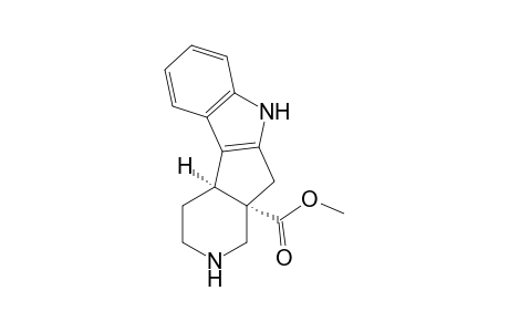 (S,S)-Methyl 1,2,3,4,4a,9,10,10a-Octahydropyrido[4',3':3,4]cyclopenta[b]indole-10a-carboxylate