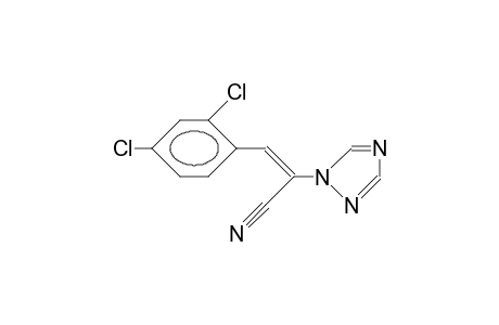 2-(1,2,4-Triazol-1-yl)-3-(2,4-dichloro-phenyl)-acrylonitrile