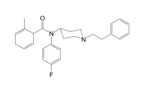 N-(4-Fluorophenyl)-N-(1-(2-phenylethyl)piperidin-4-yl)cyclohexa-2,5-diene-1-carboxamide