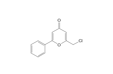 2-(chloromethyl)-6-phenyl-4H-pyran-4-one