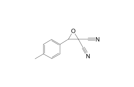 3-(4-Methylphenyl)oxirane-2,2-dicarbonitrile