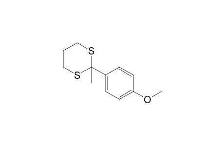 1,3-Dithiane, 2-(4-methoxyphenyl)-2-methyl-