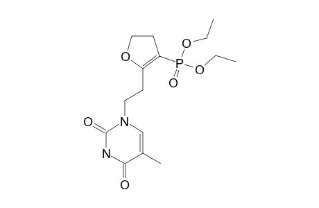 DIETHYL-2-[[5-METHYL-2,4-DIOXO-3,4-DIHYDRO-1(2H)-PYRIMIDINYL]-ETHYL]-4,5-DIHYDRO-3-FURANYLPHOSPHONATE