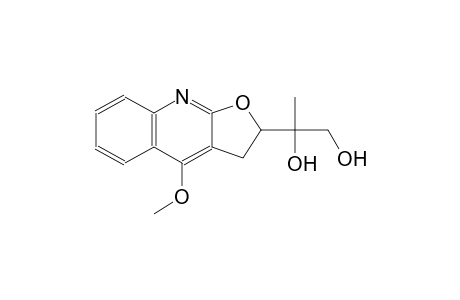 2-(4-methoxy-2,3-dihydrofuro[2,3-b]quinolin-2-yl)-1,2-propanediol