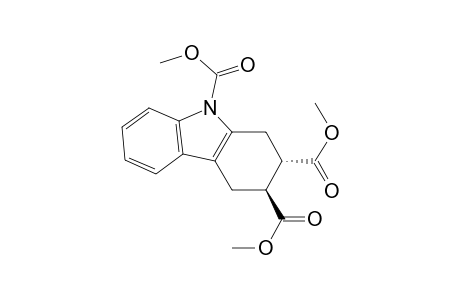 Trans-trimethyl 1,2,3,4-tetrahydrocarbazole-2,3,9-tricarboxylate