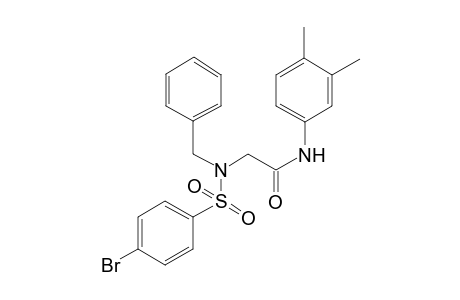 acetamide, 2-[[(4-bromophenyl)sulfonyl](phenylmethyl)amino]-N-(3,4-dimethylphenyl)-