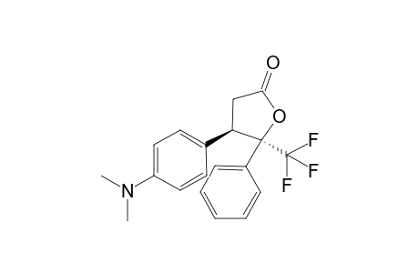u-4-[4-(Dimethylamino)phenyl]-5-phenyl-5-(trifluoromethyl)tetrahydrofuran-2-one