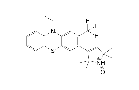 3-[N-Ethyl-2'-(trifluoromethyl)phenothiazin-3'-yl]-2,2,5,5-tetramethylpyrroline - N-oxide