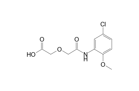 {[(5-chloro-2-methoxyphenyl)carbamoyl]methoxy}acetic acid