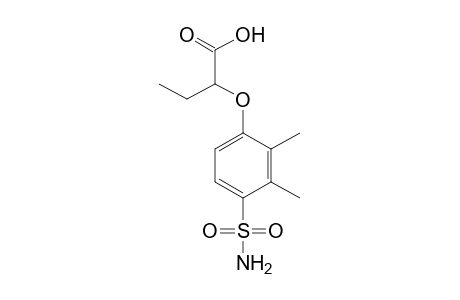 2-[(4-sulfamoyl-2,3-xylyl)oxy]butyric acid