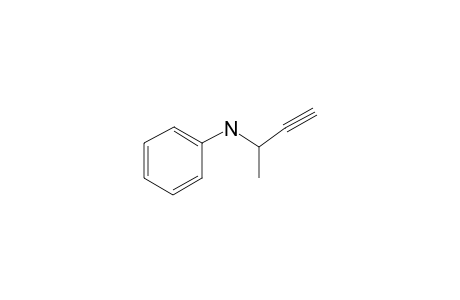 Benzenamine, N-(1-methyl-2-propynyl)-