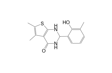 2-(2-hydroxy-3-methylphenyl)-5,6-dimethyl-2,3-dihydrothieno[2,3-d]pyrimidin-4(1H)-one