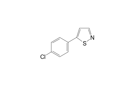 5-(4-chlorophenyl)-1,2-thiazole