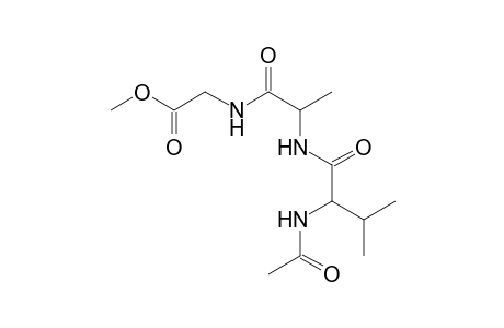 n-Acetylvalylalanylglycine Methyl Ester