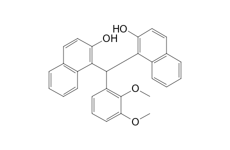 1,1'-(2,3-dimethoxybenzylidene)di-2-naphthol