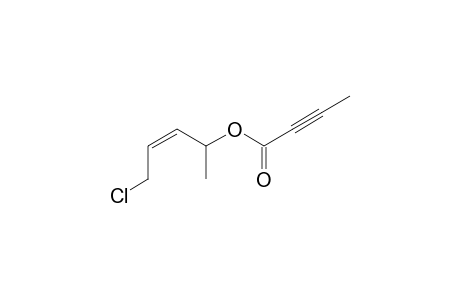 1'-Methyl-4'-chloro-2'(Z)-butenyl 2-butynoate