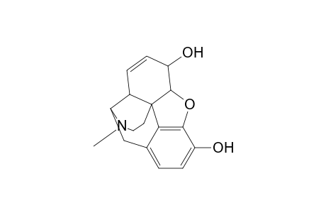 Morphinan-3,6-diol, 7,8-didehydro-4,5-epoxy-17-methyl- (5.alpha.,6.alpha.)-