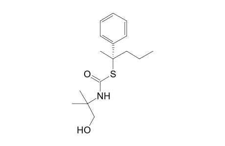 rac-S-2-[N-(2-Hydroxy-1,1-dimethylethyl)aminocarbonylthio]-2-phenylpentane