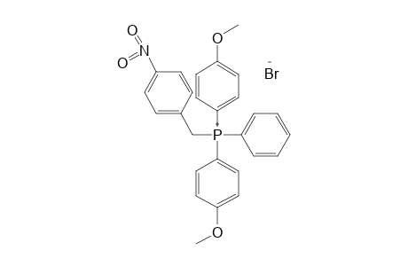 bis(p-methoxyphenyl)(p-nitrobenzyl)phenylphosphonium bromide