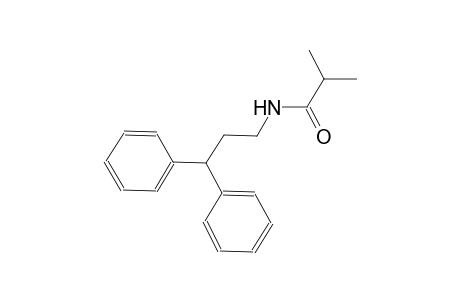 N-(3,3-diphenylpropyl)-2-methylpropanamide