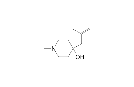 4-Piperidinol, 1-methyl-4-(2-methyl-2-propenyl)-