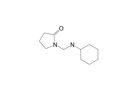 1-[(Cyclohexylamino)methyl]-2-pyrrolidinone