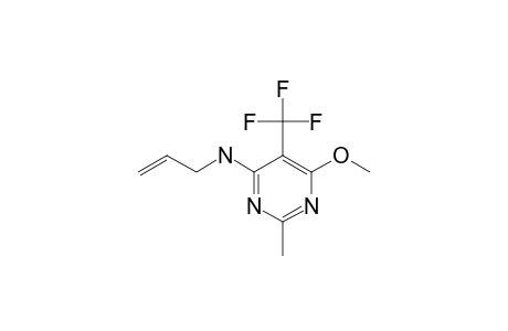 2-METHYL-3-METHOXY-4-TRIFLUOROMETHYL-5-ALLYLAMINOPYRIMIDINE