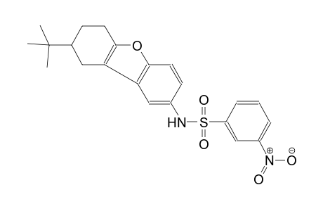 benzenesulfonamide, N-[8-(1,1-dimethylethyl)-6,7,8,9-tetrahydrodibenzo[b,d]furan-2-yl]-3-nitro-