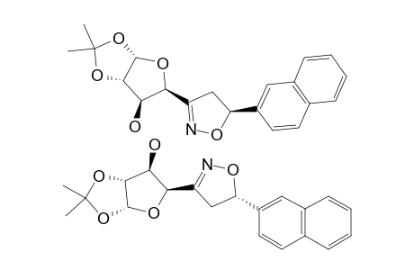 3-(1,2-O-ISOPROPYLIDENE-ALPHA-D-XYLOFURANOSYL)-5-(2-NAPHTHYL)-2-ISOXAZOLINE